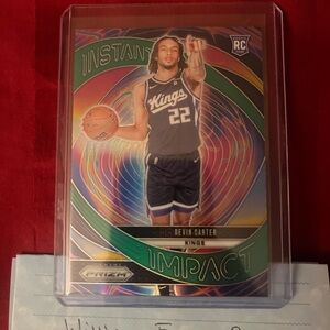 Devin Carter Instant Impact Rookie Card